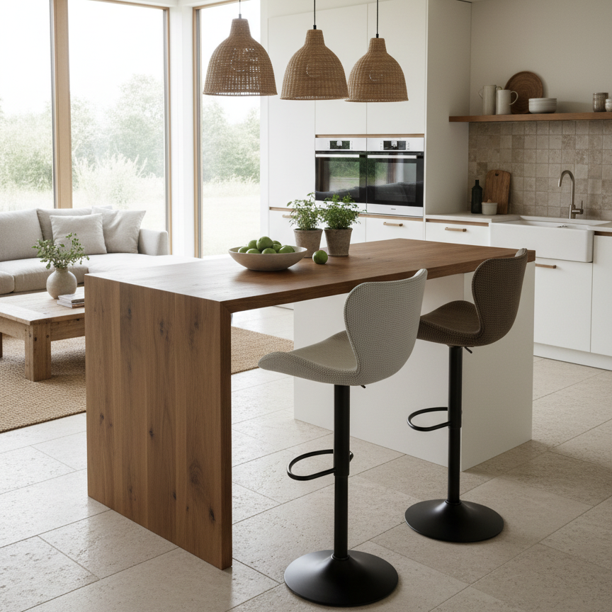 Prestige Bar chair , Hauteur ajustable et rotatif 360°