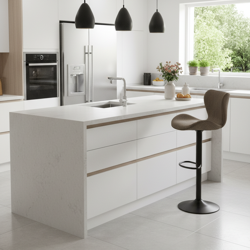 Prestige Bar chair , Hauteur ajustable et rotatif 360°