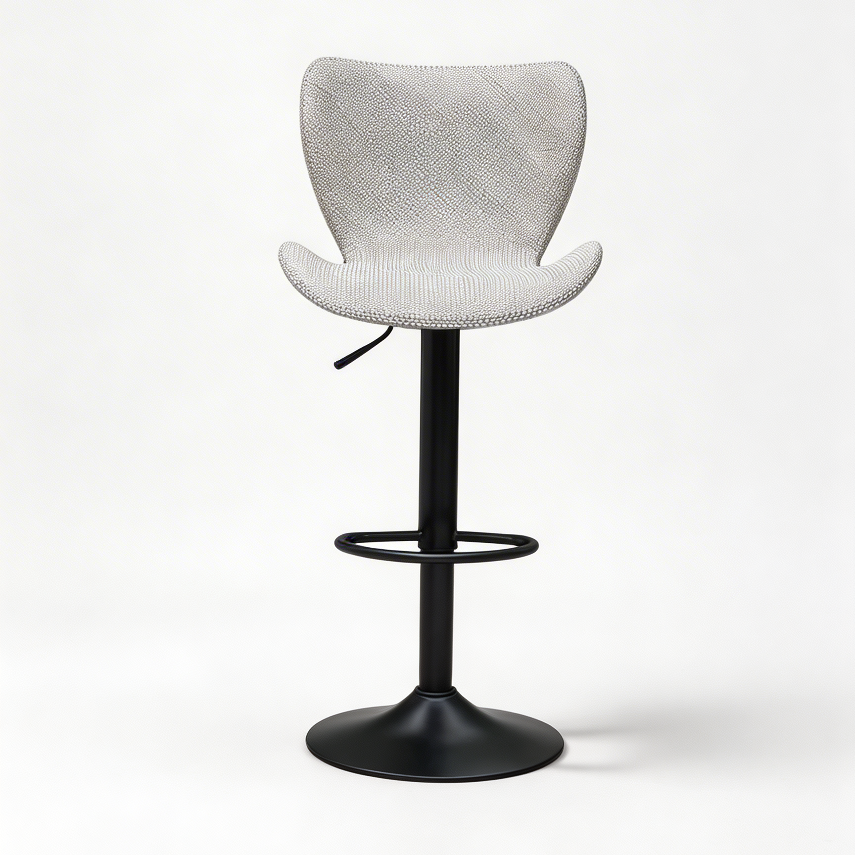Chaise de bar Prestige Wingback — vue de face, hauteur réglable