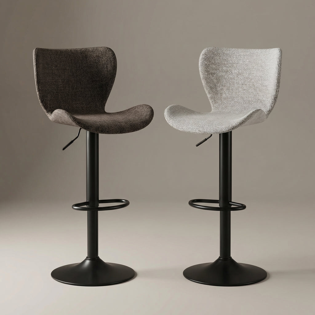 Chaise de bar Prestige Wingback en cuisine moderne — îlot central Maroc