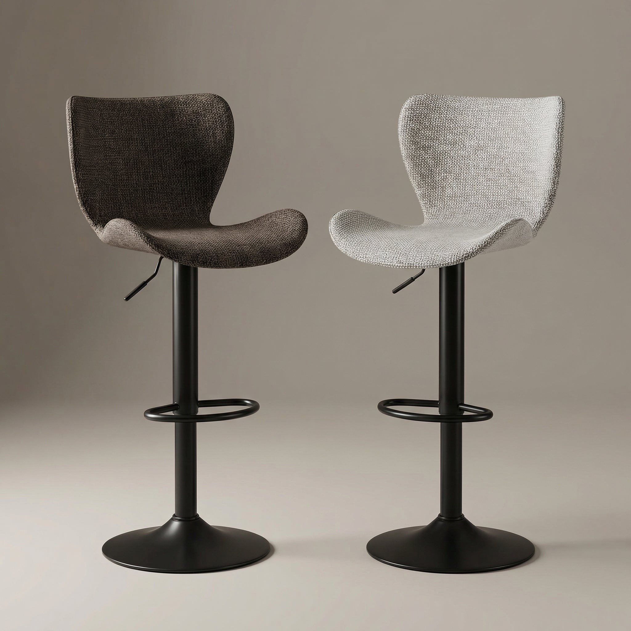Chaise de bar Prestige Wingback en cuisine moderne — îlot central Maroc