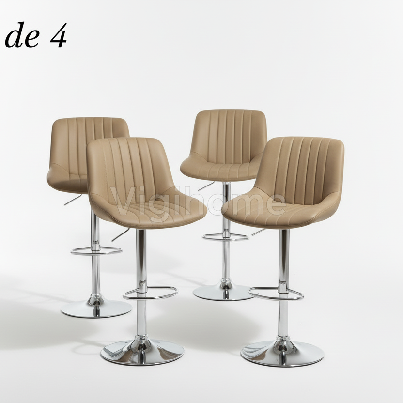 Pack de 4 tabourets studio